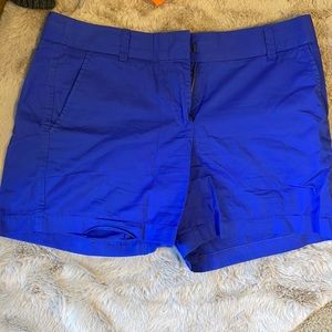 J. Crew royal blue shorts